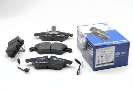 Передние тормозные колодки для MERCEDES, HELLA PAGID (8DB355014481)