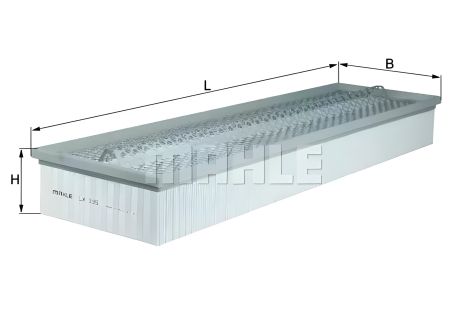 Повітряний фільтр для MB Vario 4.3, MAHLE/KNECHT (LX335), автофільтр