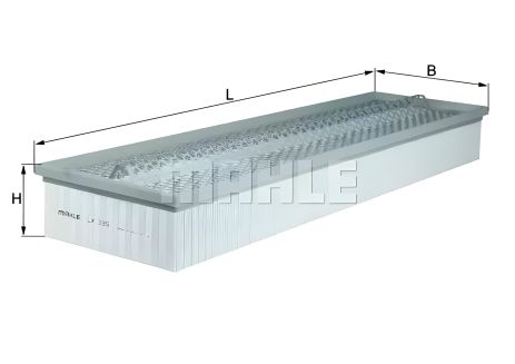 Повітряний фільтр для MB Vario 4.3, MAHLE/KNECHT (LX335), автофільтр Повітряний фільтр для MB Vario 4.3, MAHLE/KNECHT (LX335), автофільтр