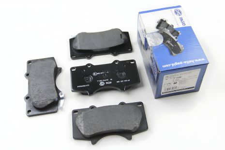Передні гальмівні колодки для Lexus GX/Pajero IV/Cruiser 3.0-4.7 01-, HELLA PAGID (8DB355010491) Передні гальмівні колодки для Lexus GX/Pajero IV/Cruiser 3.0-4.7 01-, HELLA PAGID (8DB355010491)