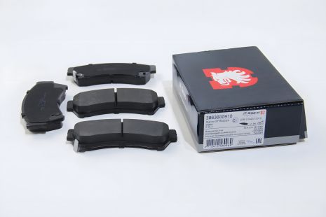 Передні гальмівні колодки Mazda 6 07-13, JP Group (3863600910) Передні гальмівні колодки Mazda 6 07-13, JP Group (3863600910)