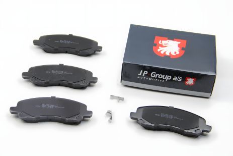 Передние тормозные колодки для Lancer VIII/Outlander II/Peugeot 4008 08-, JP Group (3963600410) Передние тормозные колодки для Lancer VIII/Outlander II/Peugeot 4008 08-, JP Group (3963600410)