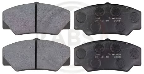 Передні гальмівні колодки Transit 85-01 від A.B.S. моделлю 36578