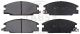 Передние тормозные колодки Frontera/Brava 83-12, ABS(36632)