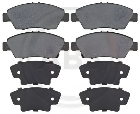 Передние тормозные колодки Civic 89-12, ABS(36831)