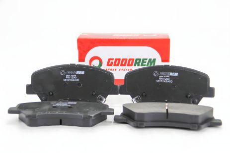Передні гальмівні колодки для Ceed/Cerato/Elantra/Equus/i30 (09-21), GOODREM (RM1290)