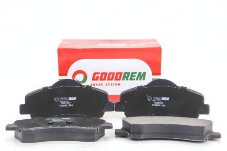 Колодки передние тормозные C-Elysee/C4/301/308 II 12- (Mando), GOODREM (RM1397) Колодки передние тормозные C-Elysee/C4/301/308 II 12- (Mando), GOODREM (RM1397)