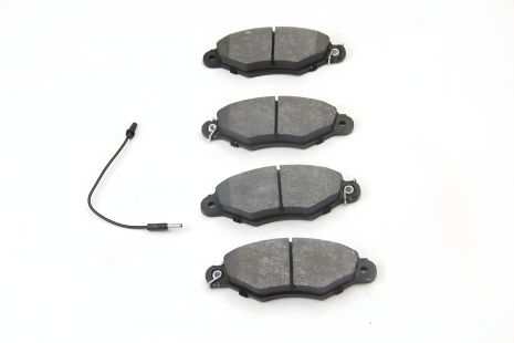 Передние тормозные колодки с датчиком Kangoo 97-08 (Bosch), ASAM (71386) Передние тормозные колодки с датчиком Kangoo 97-08 (Bosch), ASAM (71386)