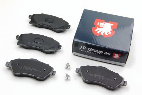 Гальмівні передні колодки Combo 01-04/Corsa 01-, JP Group (1263601110)