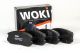 Передні гальмівні колодки Galloper/L200/L300/Lancer/Pajero (87-13), WOKING (P257300) Передні гальмівні колодки Galloper/L200/L300/Lancer/Pajero (87-13), WOKING (P257300)