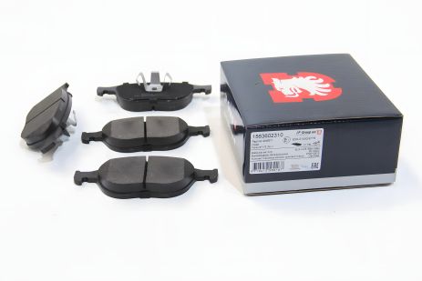 Передние тормозные колодки Ford Fiesta 96-08/Fusion 02-12, JP Group (1563602310) Передние тормозные колодки Ford Fiesta 96-08/Fusion 02-12, JP Group (1563602310)
