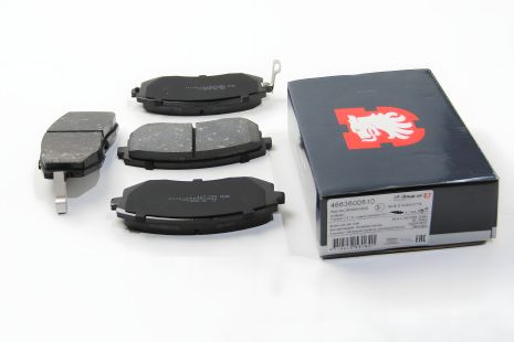 Передні гальмівні колодки Subaru Impreza 02-/Forester 02- (tociko), JP Group (4663600510) Передні гальмівні колодки Subaru Impreza 02-/Forester 02- (tociko), JP Group (4663600510)