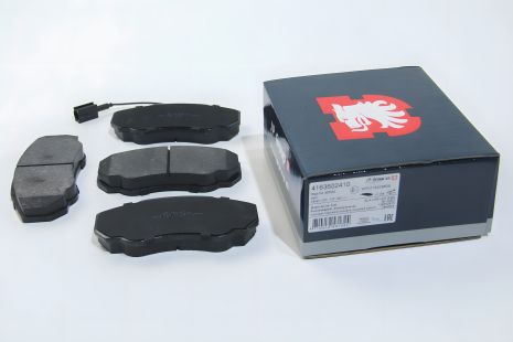 Передні гальмівні колодки для Ducato/Jumper/Boxer 02-06 (1.4t), JP Group (4163602410) Передні гальмівні колодки для Ducato/Jumper/Boxer 02-06 (1.4t), JP Group (4163602410)