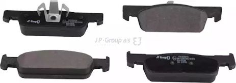 Тормозные колодки передние Logan/Sandero/Clio 12-, JP Group (4363606010)