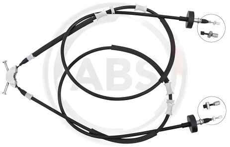 Задній трос ручного гальма, диск Astra G 98- (1593/1400x2) Bosch, A.B.S. (K12046)