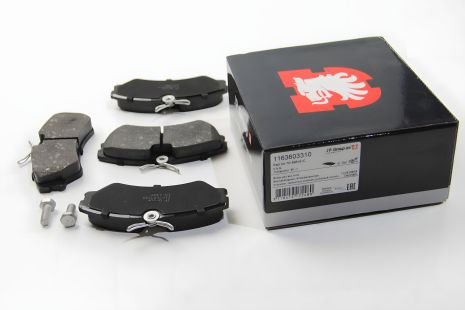 Передние тормозные колодки для T4 90-03, JP Group (1163603310)