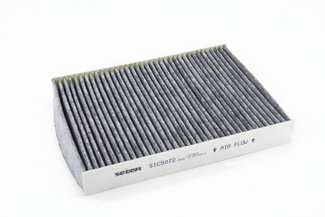 Салонный фильтр Megane IV/Scenic IV/Kadjar 1.2TCe/1.5/1.6dCi 15- угольный, PURFLUX (AHC482)