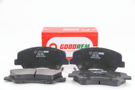 Передние тормозные колодки Santa Fe II/Carens IV/Sorento II/III 09- (Mando), GOODREM (RM1289) Передние тормозные колодки Santa Fe II/Carens IV/Sorento II/III 09- (Mando), GOODREM (RM1289)