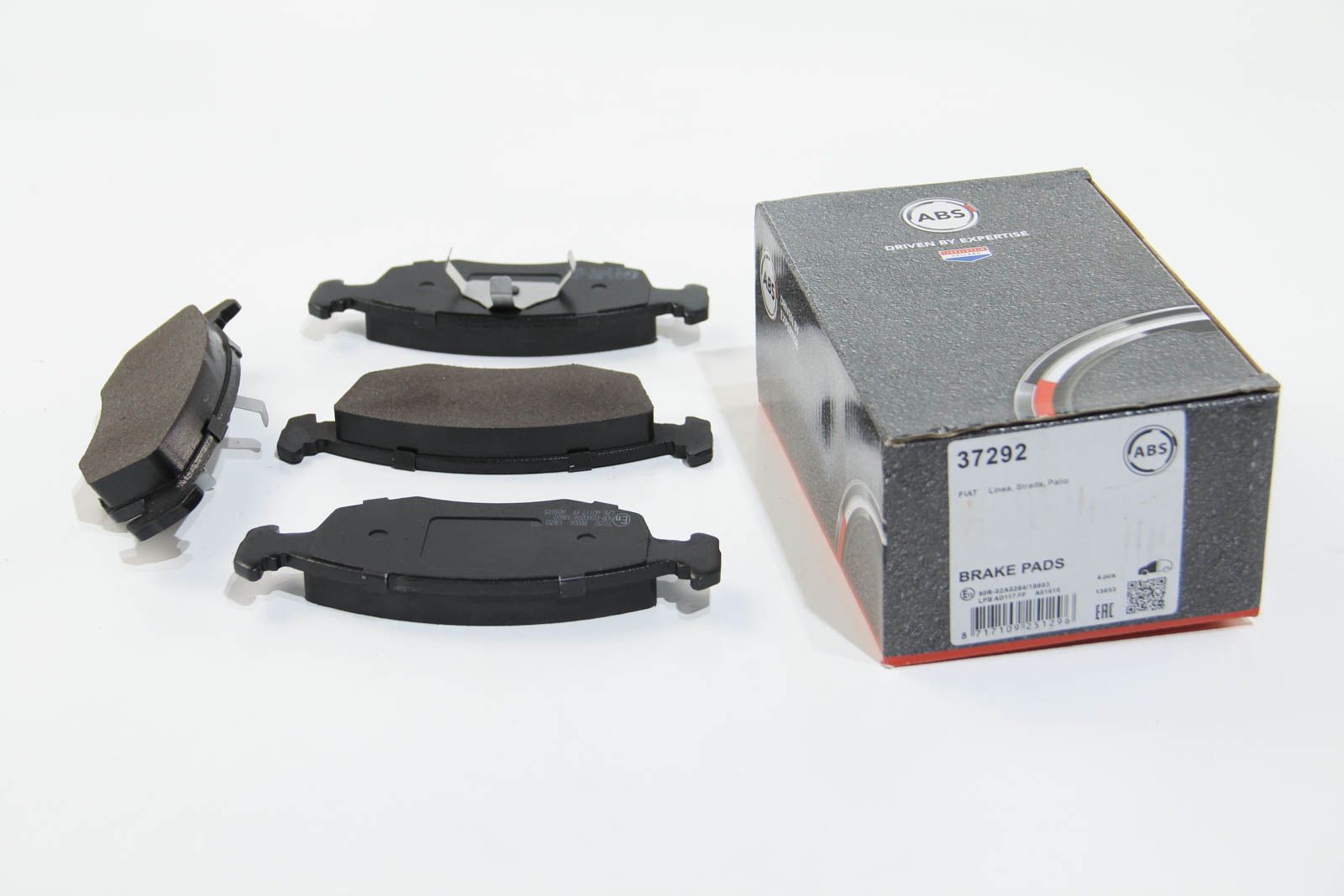 Передние тормозные колодки Linea/Punto (99-21) ABS 37292 Передние тормозные колодки Linea/Punto (99-21) ABS 37292