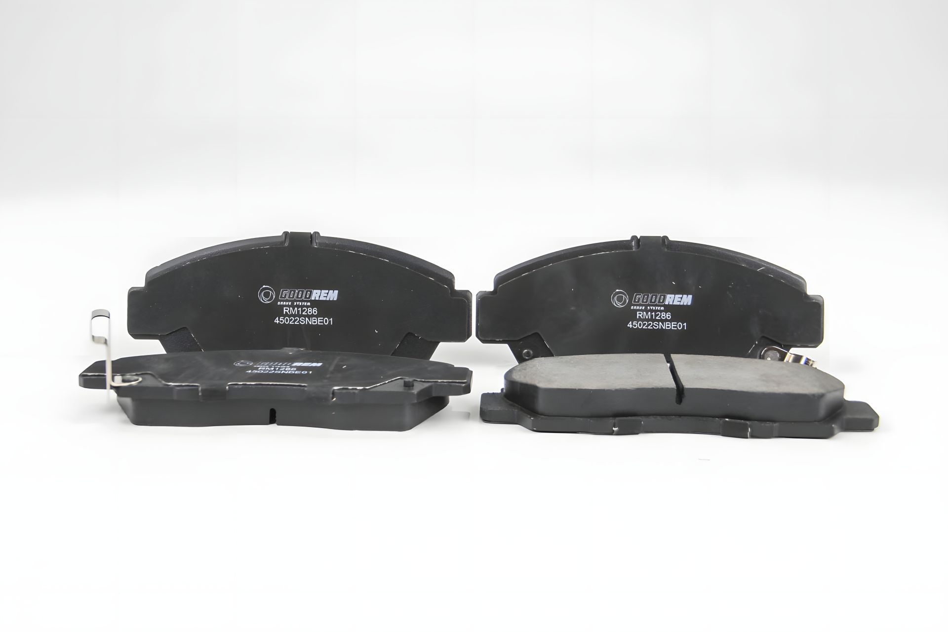 Передні гальмівні колодки Civic/Sonata/Tucson (04-13), GOODREM (RM1286) Передні гальмівні колодки Civic/Sonata/Tucson (04-13), GOODREM (RM1286)