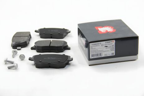 Передние тормозные колодки VW Polo 02-/Skoda Fabia 99-14 (TRW), JP Group (1163603010)
