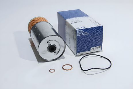 Фiльтр оливи MB (W631) D (631.333, 631.343, 631.334, 631.344) 88-96, MAHLE/KNECHT (OX78D1) для професіоналів