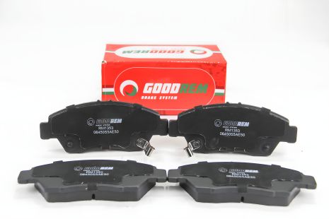Передні гальмівні колодки Civic 89-12, GOODREM (RM1353) Передні гальмівні колодки Civic 89-12, GOODREM (RM1353)