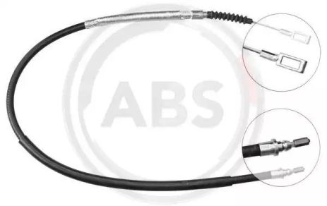 Трос гальма задній для Ducato/Boxer 02-06 Л=Пр.(диск.) (955/782), A.B.S. (K13206)