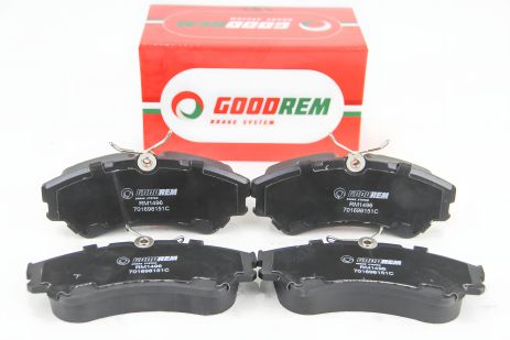 Передні гальмівні колодки T4 90-03 TRW R14 GOODREM RM1496 Передні гальмівні колодки T4 90-03 TRW R14 GOODREM RM1496