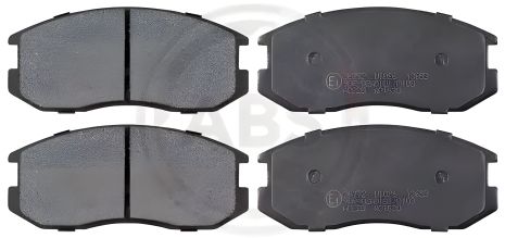 Передние тормозные колодки Galloper/L200/L300/Lancer/Pajero (87-13), ABS(36772)