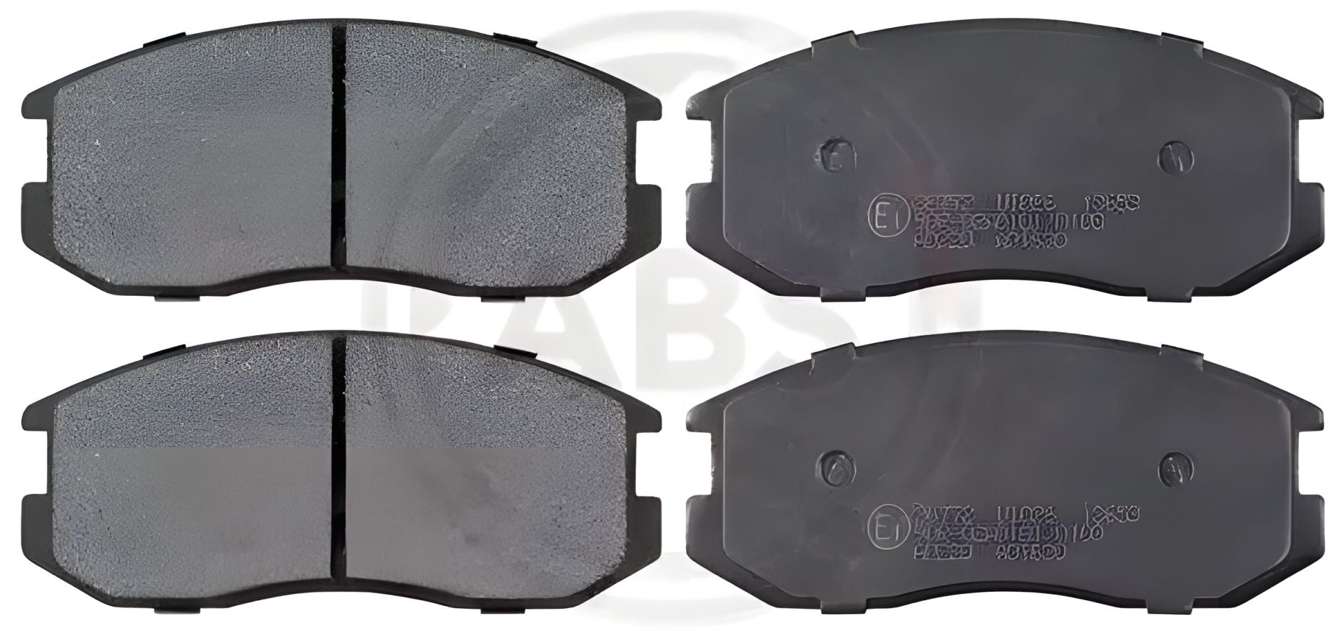 Передние тормозные колодки Galloper/L200/L300/Lancer/Pajero (87-13), ABS(36772) Передние тормозные колодки Galloper/L200/L300/Lancer/Pajero (87-13), ABS(36772)