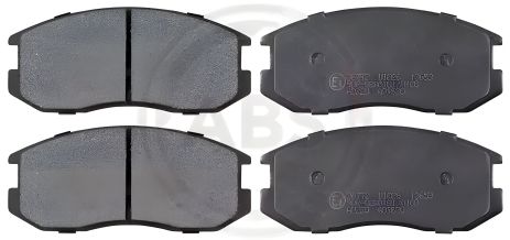 Гальмівні колодки передні Galloper/L200/L300/Lancer/Pajero (87-13), A.B.S.(36772)