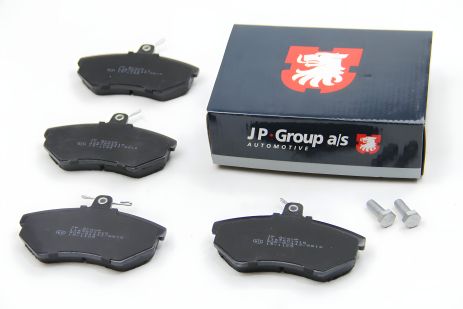 Колодки передні гальмівні для VW Polo 95-02/Golf 91-06 (TRW), JP Group (1163601910)