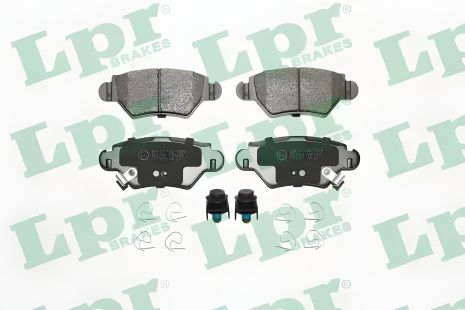 Задні гальмівні колодки OPEL ASTRA G, LPR (05P699)