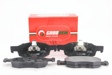Колодки передні гальмівні для Logan/Sandero (07-15), GOODREM (RM1402) Колодки передні гальмівні для Logan/Sandero (07-15), GOODREM (RM1402)