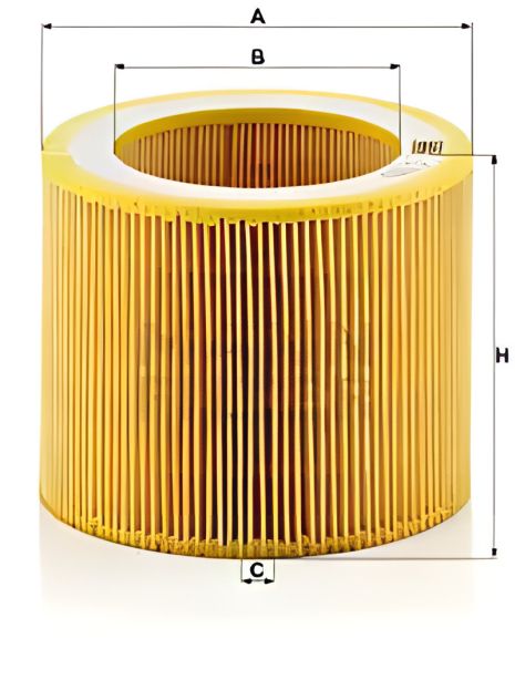 Повітряний фільтр Mercedes-Benz C1140(MANN), MANN (C1140)