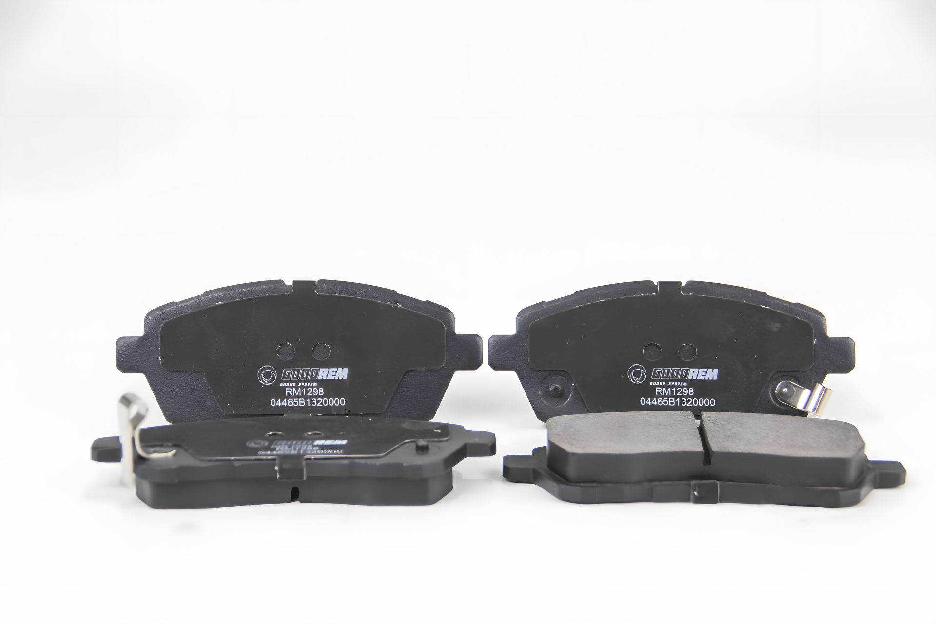 Гальмівні колодки передні Fiesta VI 08- 1.0-1.6, GOODREM (RM1298) Гальмівні колодки передні Fiesta VI 08- 1.0-1.6, GOODREM (RM1298)