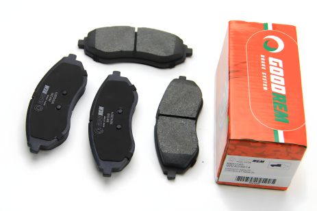 Передні гальмівні колодки Chevrolet Aveo 06-(akebono), GOODREM (RM1245) Передні гальмівні колодки Chevrolet Aveo 06-(akebono), GOODREM (RM1245)