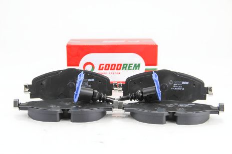 Передние тормозные колодки VW Golf VII 12-/Octavia III 12- (TRW), GOODREM (RM1263)
