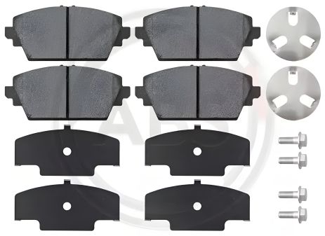 Передние тормозные колодки Nissan Primera 02-, марка TRW (37205) ABS