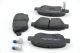 Передние тормозные колодки Corsa 04-, ABS (37563)