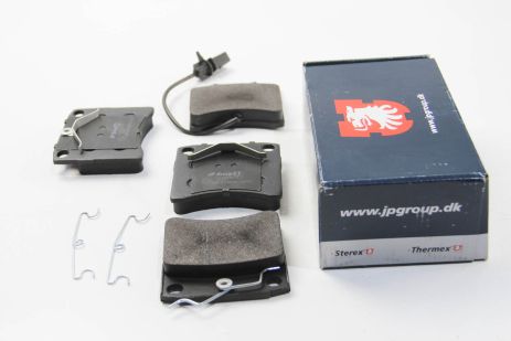 Гальмівні передні колодки T4 90-03 (TRW) (з датчиком) (91,4x80x18), JP Group (1163603810)