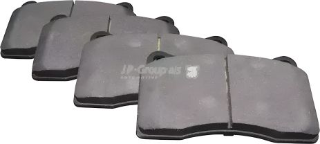 Передние тормозные колодки Civic/Lancer/Impreza 2.0-2.5 01-, JP Group (3963601210)
