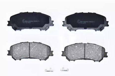 Колодки передние тормозные Qashqai II/X-Trail/Kadjar 13-, ASAM (72619)