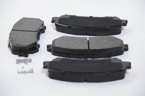 Передние тормозные колодки для Qashqai II/Kadjar 13- (Akebono), Bremsi (BP3629)