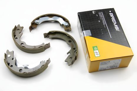 Колодки ручного тормоза для Lacetti 04-/Nubira 03- от Bremsi (GF0729) Колодки ручного тормоза для Lacetti 04-/Nubira 03- от Bremsi (GF0729)