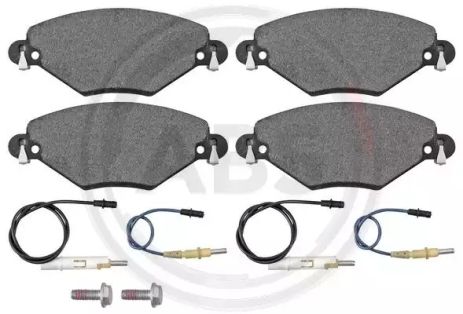 Передні гальма Citroen C5 01- (Bosch), ABS (37277)