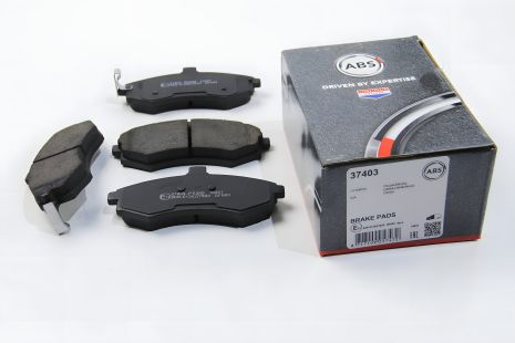 Передні гальмівні колодки Matrix/Lavita/Elantra/Lantra/Coupe/Cerato 98-10, A.B.S. (37403)