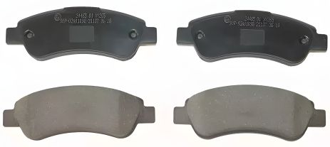 Гальмівні колодки Boxer/Ducato/Jumper (06-21), NATIONAL (NP2502) Гальмівні колодки Boxer/Ducato/Jumper (06-21), NATIONAL (NP2502)