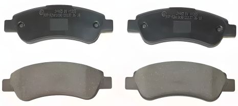 Гальмівні колодки Boxer/Ducato/Jumper (06-21), NATIONAL (NP2502)